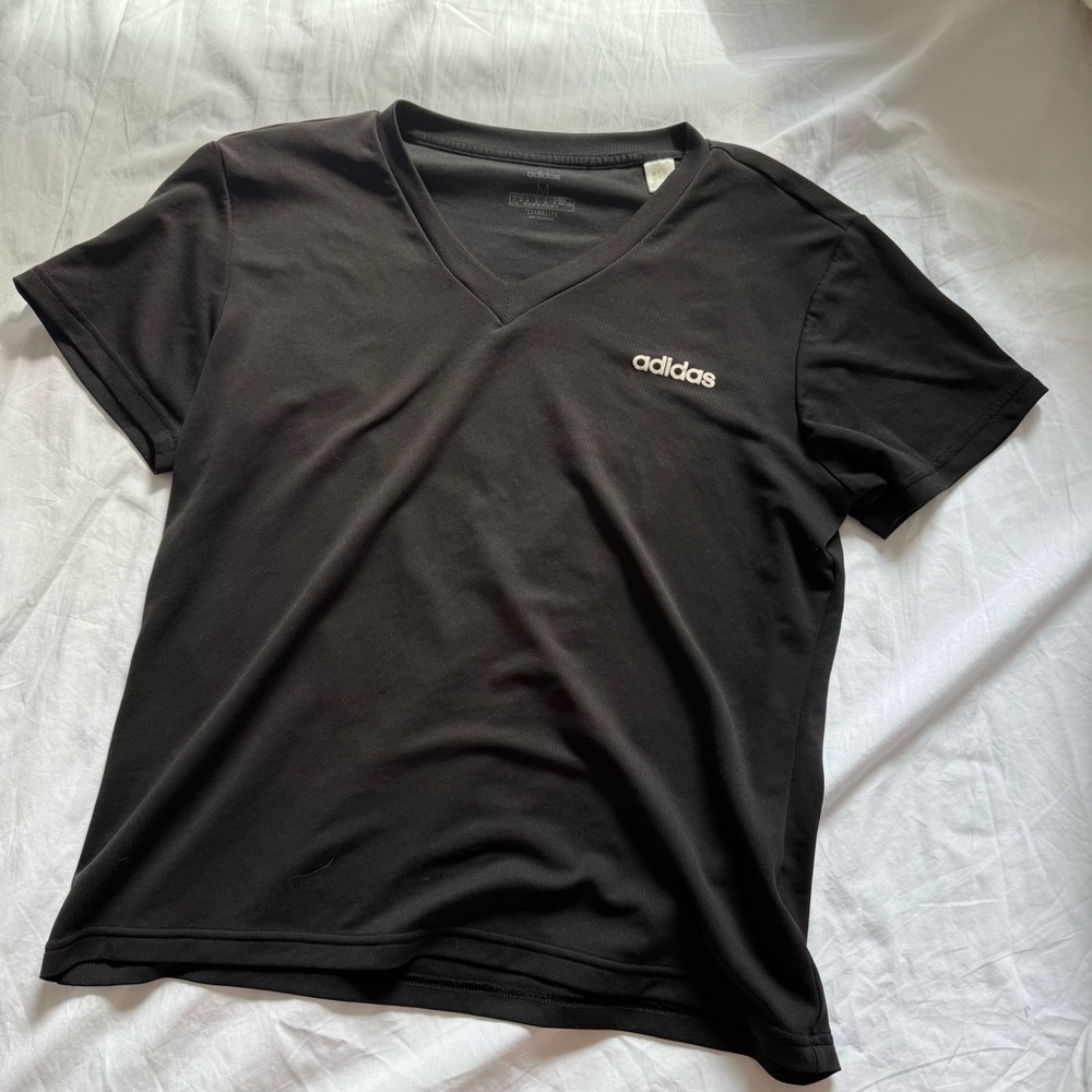 Adidas Athletic V-Neck Shirt